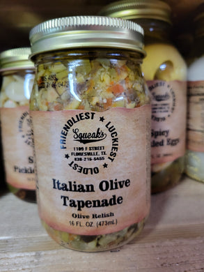 Squeak's Italian Olive Tapenade