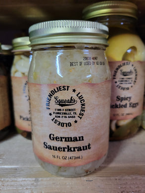 Squeak's German Sauerkraut