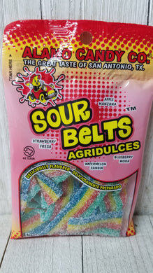 Alamo Candy Rainbow Sour Belts