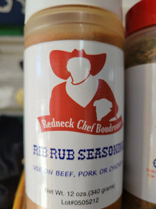 Redneck Chef Boudreaux Rib Rub