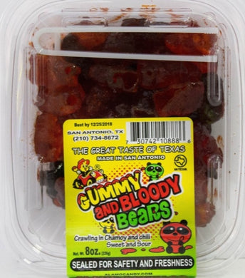 Alamo Candy Gummy And Bloody Bears