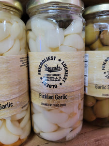Squeak's Pickled Garlic