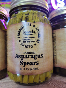 Squeak's Pickled Asparagus Spears