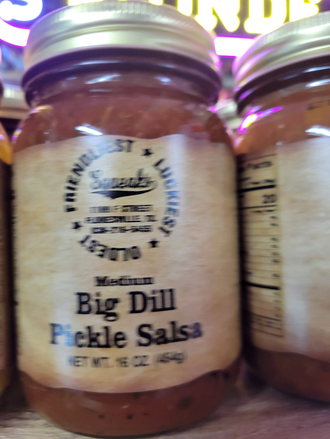 Squeak's Big Dill Pickle Salsa