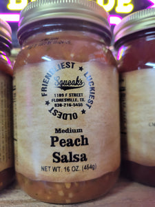 Squeak's Peach Salsa