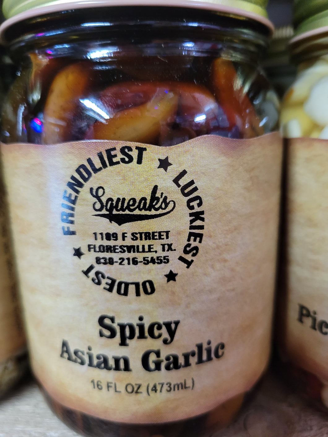 Squeak's Spicy Asian Garlic