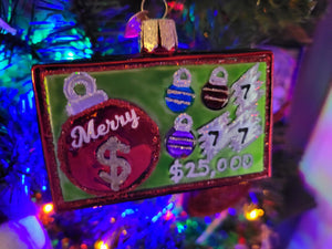 Scratchoff Ornament