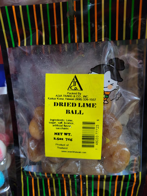 Dried Lime Ball