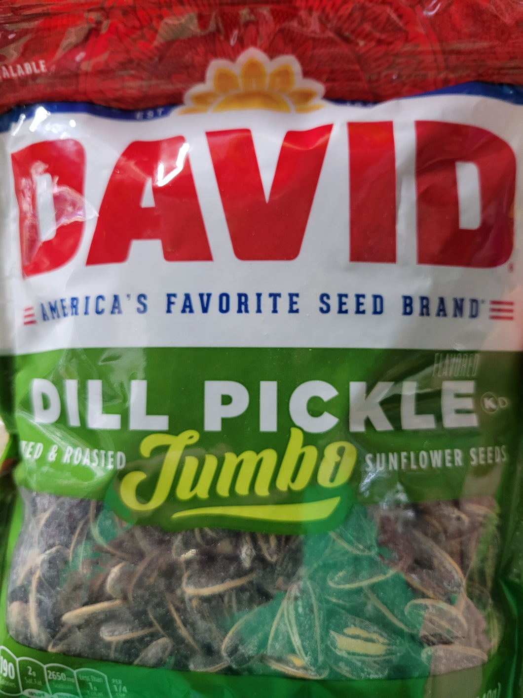 Davids Dill Pickle Sunflower Seeds