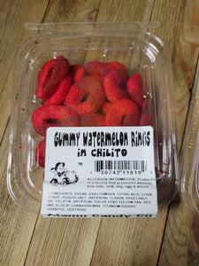 Alamo Gummy Watermelon Rings in Chilito