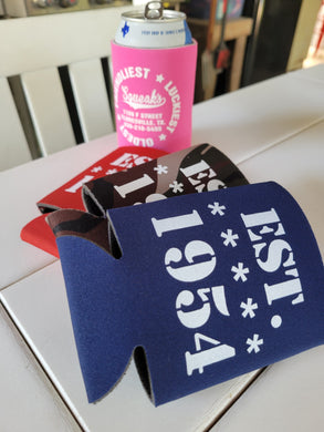 Squeak's Est.1954 Koozies