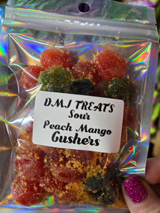 DMJ Treats Sour Peach Mango Gushers