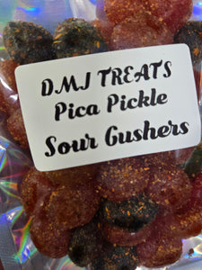 DMJ Treats Pica Pickle Sour Gushers