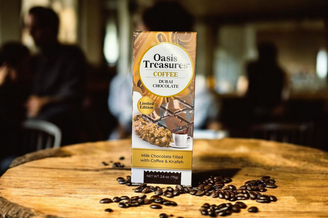Oasis Treasures Dubai Chocolate Coffee Bars