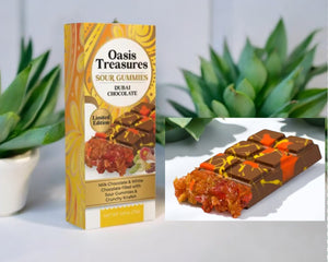 Oasis Treasures Dubai Chocolate Gummy Bear