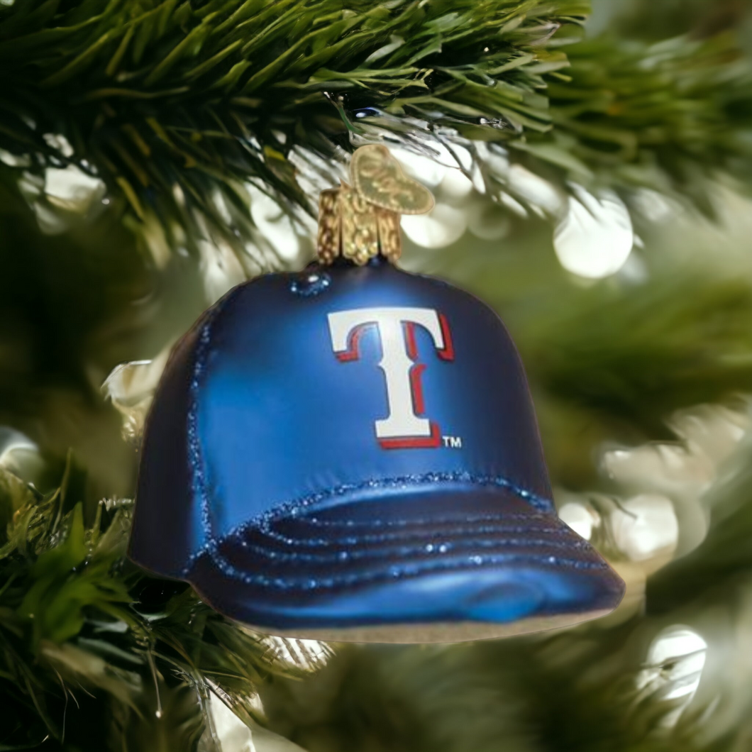 Texas Rangers Christmas Ornament