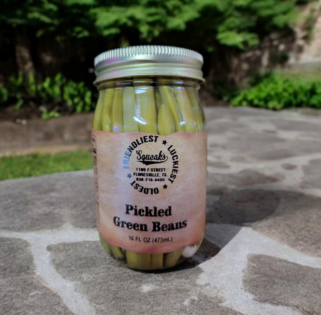 Squeak's Pickled Green Beans