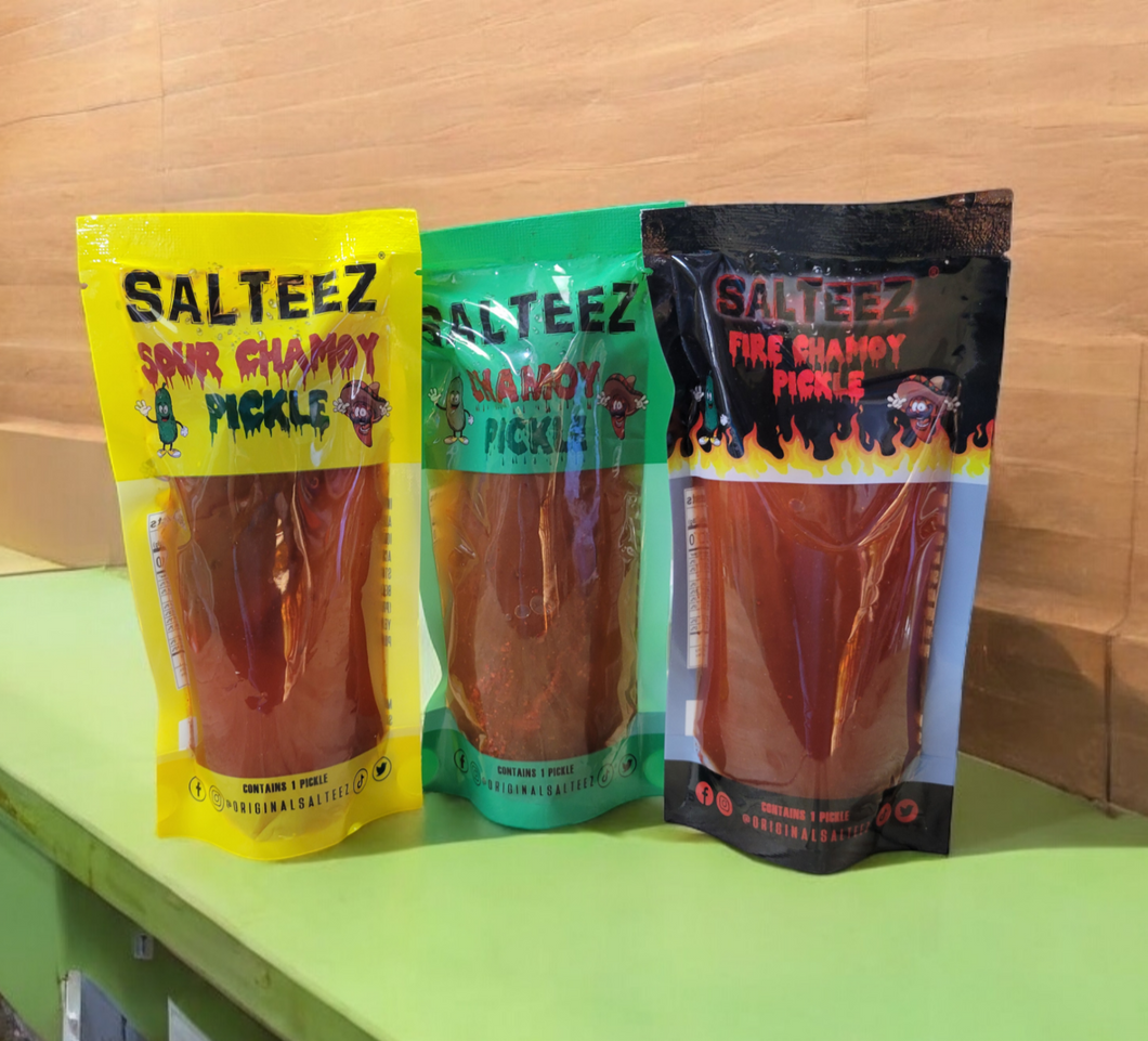 Salteez Fire Chamoy Pickle