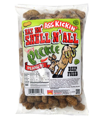 Ass Kickin' Deep Fried Peanuts Spicy Pickle