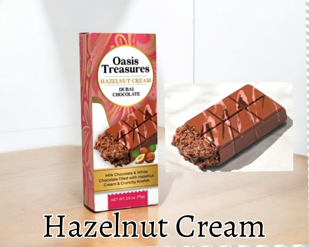 Oasis Treasures Dubai Chocolate Hazelnut Cream