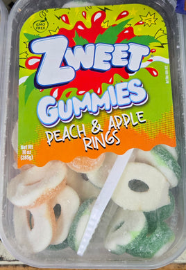 Zweet Peach and Apple Rings