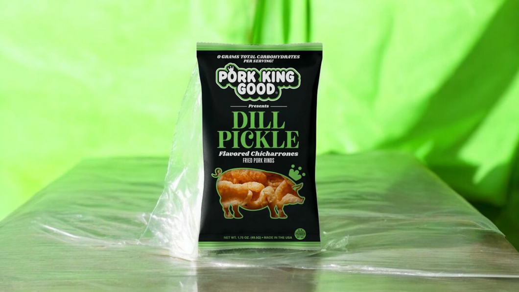 Pork King Good Dill Pickle Pork Rinds