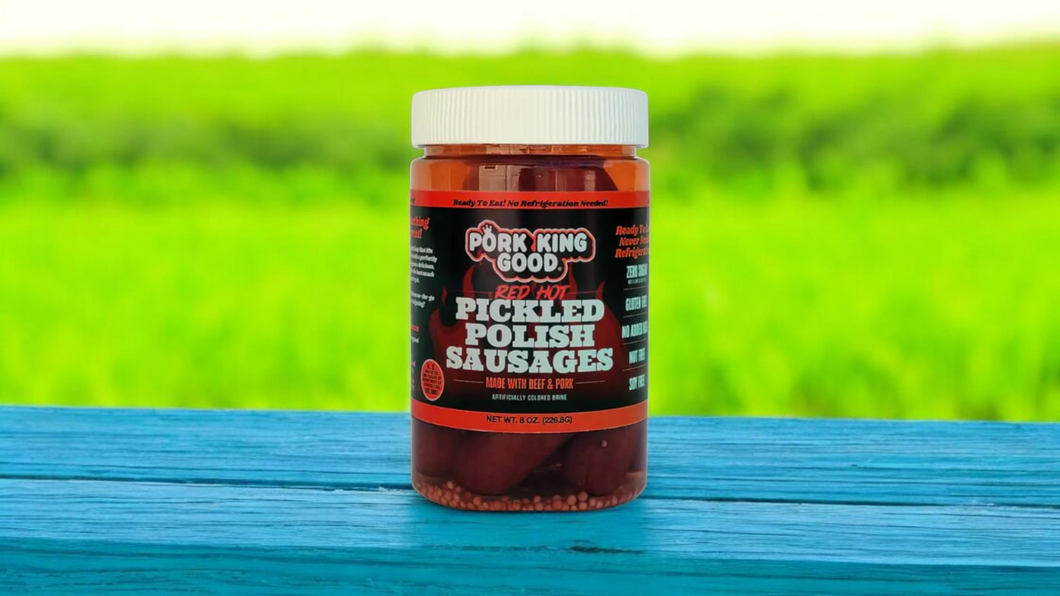 Pork King Good Spicy Polish Pickled Sausages