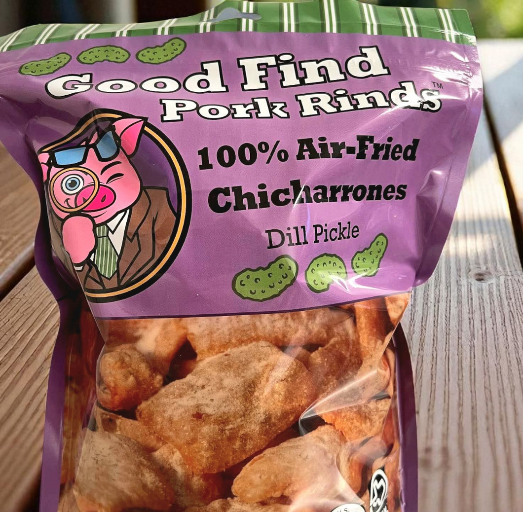Good Find Pork Rinds Dill Pickle