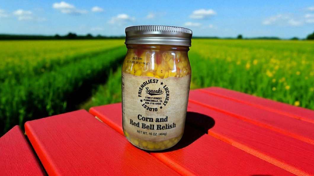 Squeak's Corn & Red Relish