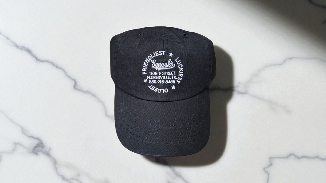 Squeak's Black Cap
