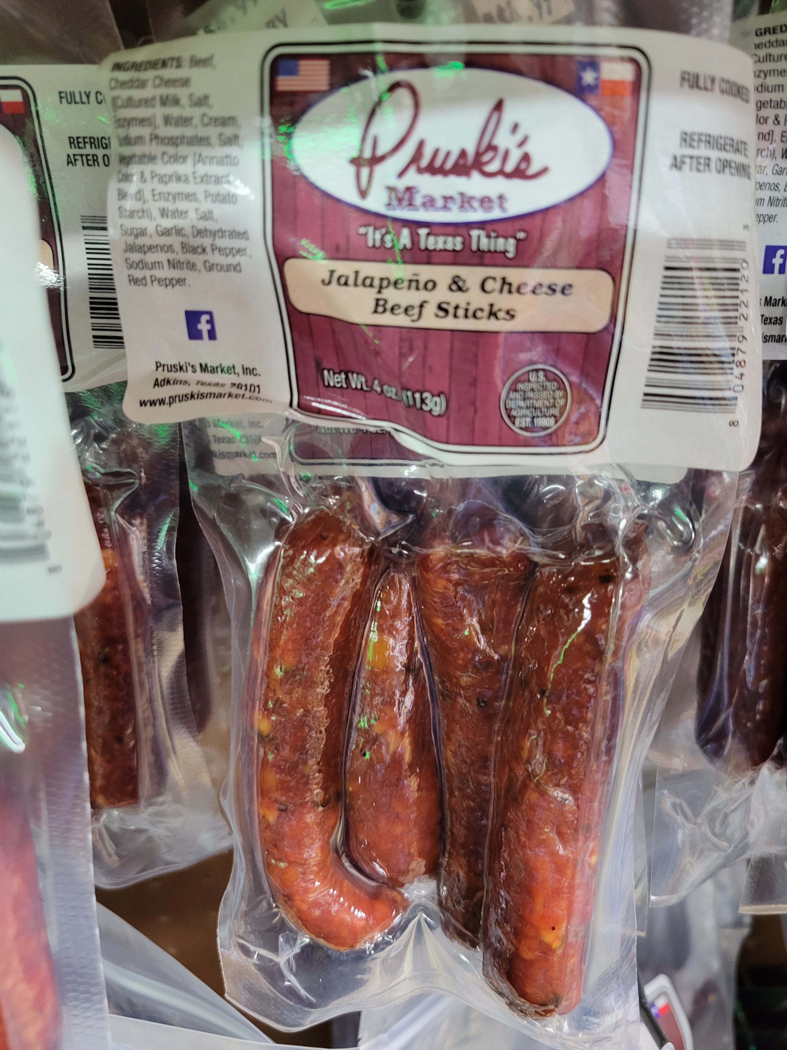 Pollok's Smoked Dry Jalapeno Sausage