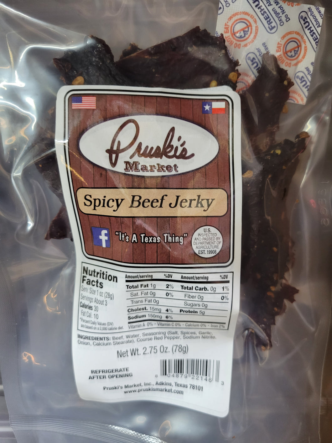 Pruski's Spicy Jerky