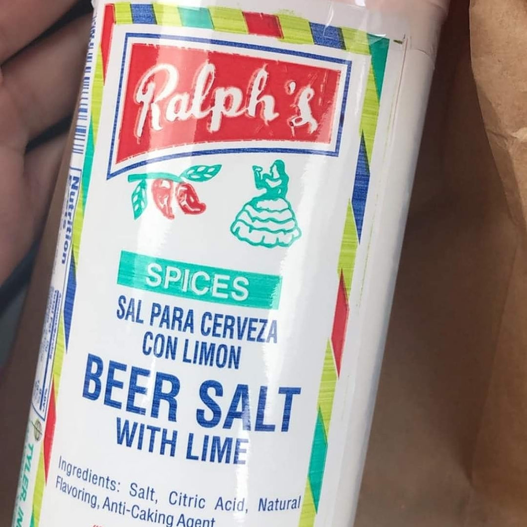 Cases of Ralph's Beverage Salt
